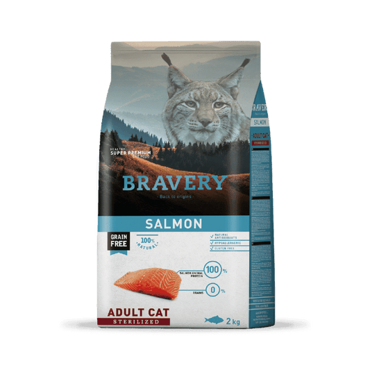 Bravery Adult Cat Sterilized Salmon