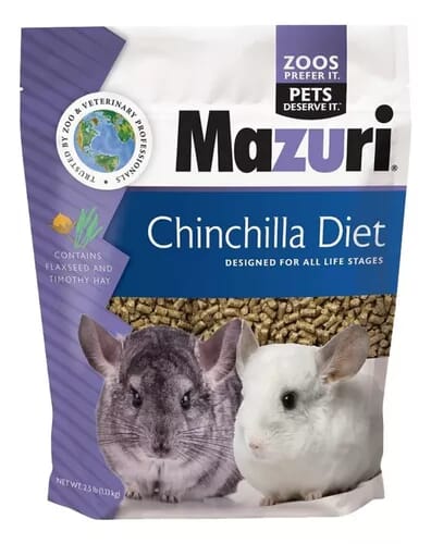 Mazuri Chinchilla Diet